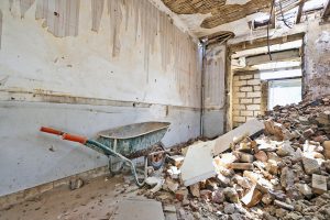 metoda kosztów likwidacji, rozbiórka budynku, ruina do wyceny